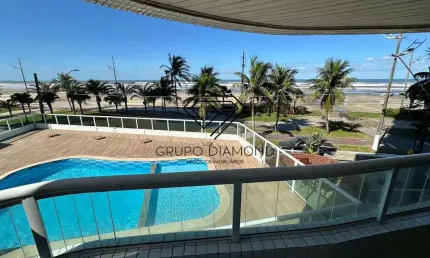 Apartamento com 2 quartos, Balneário Maracanã, Praia Grande - R$ 550 mil, Cod: 700