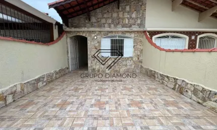 Casa com 3 quartos, Real, Praia Grande - R$ 490 mil, Cod: 608