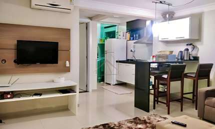 Apartamento mobiliado na praia de Bombas em Bombinhas