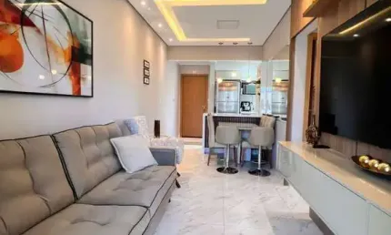 Apartamento à venda com 2 dormitórios em Caiçara, Praia Grande