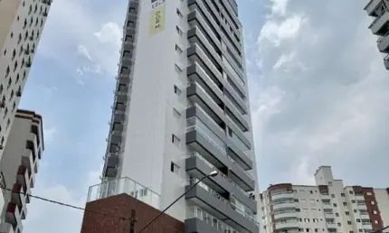 Apartamento de 1 dormitório na guilhermina - aluguel em praia grande