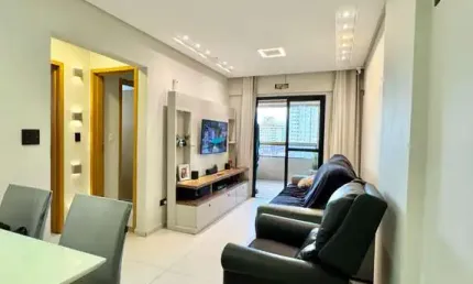 Apartamento de 2 dormitórios na guilhermina, praia grande - oportunidade única!