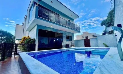 Casa em condomínio fechado com 4 quartos à venda no Parque Balneário Oásis, Peruíbe 