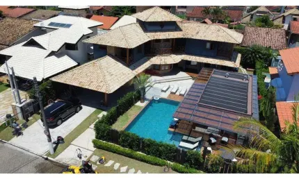 'Luxuosa Casa em Bougainville II, Peruíbe - Alugue!'