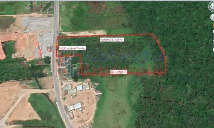 Terreno comercial para alugar na Br 416, Pontal, Itapoá