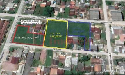 Terreno comercial para alugar na Avenida José Da Silva Pacheco, São José, Itapoá