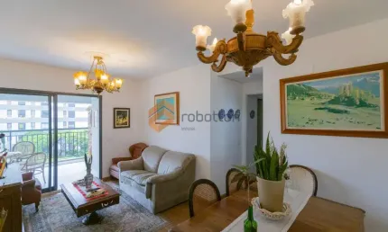 Apartamento para Locação em São Paulo, Brooklin Paulista, 3 dormitórios, 1 suíte, 2 banheiros, 2 vagas