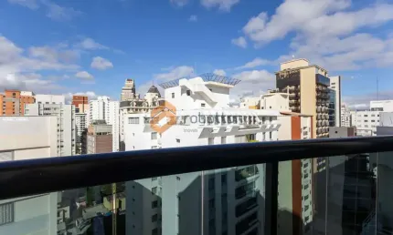 Flat para locação em são paulo, itaim bibi, 1 dormitório, 1 banheiro