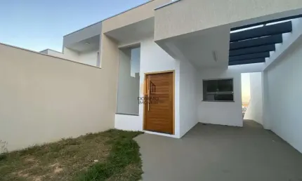 Casa para Venda em Lagoa Santa, Aeronautas, 3 dormitórios, 1 suíte, 2 banheiros, 2 vagas