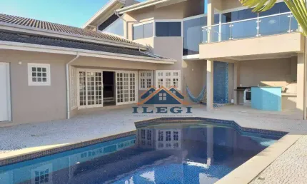 Casa com 3 quartos à venda, 450 m² por R$ 2.800.000 - Condomínio Moinho do Vento - Valinhos/SP