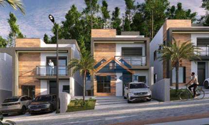 Casas para venda , isoladas e em volta de muito verde.