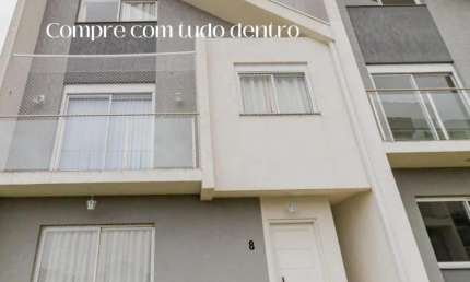 Triplex em Condomínio Fechado Com todos os móveis dentro