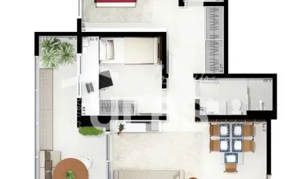 Apartamento com 2 quartos à venda na Rua T 36, Setor Bueno, Goiânia