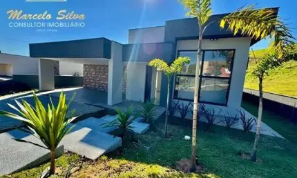 CASA NOVA E TÉRREA COM 3 SUÍTE  EM CONDOMÍNIO TERRAS DE SANTA CRUZ , BRAGANÇA PAULISTA ? SP