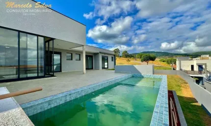 CASA NOVA   COM 3 SUÍTE  EM CONDOMÍNIO TERRAS DE SANTA CRUZ , BRAGANÇA PAULISTA - SP