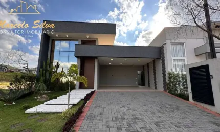 CASA NOVA TÉRREA  CONDOMÍNIO EUROVILLE , 3 SUÍTES ,  BRAGANÇA PAULISTA