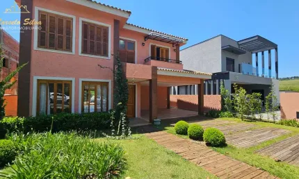 Espetacular casa estilo colonial condomínio bragança paulista