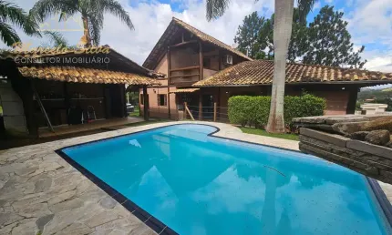 REPRESA BRAGANÇA PAULISTA, CASA ESTILO RÚSTICO CONDOMÍNIO BRAGANÇA PAULISTA