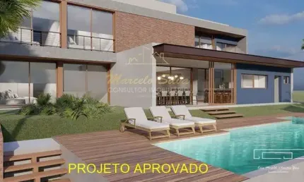 Represa terreno com projeto aprovado  em condomínio porto laranjeiras, piracaia - sp
