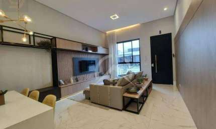 Casa Térrea com 3 dormitórios, sendo 3 suítes à venda, 118 m² por R$ 890.000 - Ressaca - Atibaia/SP