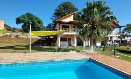Chácara com 6 dormitórios, 1400 m² - venda por R$ 2.300.000 ou aluguel por R$ 8.500/mês - Jardim Estância Brasil - Atibaia/SP