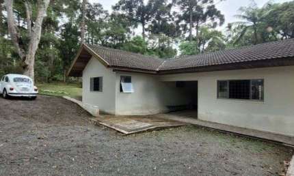 casa de campo mobiliado em condominio pra locação em 4 barras