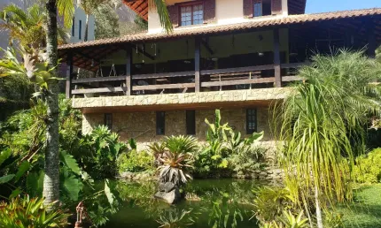 Casa em condomínio fechado com 4 quartos à venda no Samambaia, Petrópolis 