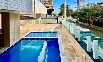 Apartamento com vista para o mar - bairro caiçara, praia grande