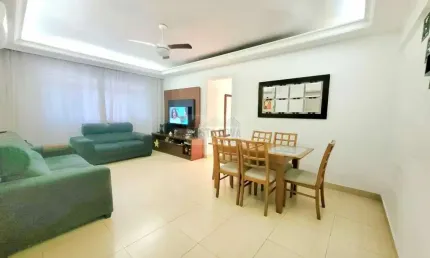 Apartamento com 3 quartos, 125m² sendo 1 suíte, 1 vaga, dependência de empregados e elevador