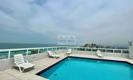 Apartamento com 2 suítes, 1 vaga de garagem, varanda gourmet, bairro guilhermina - r$590 mil
