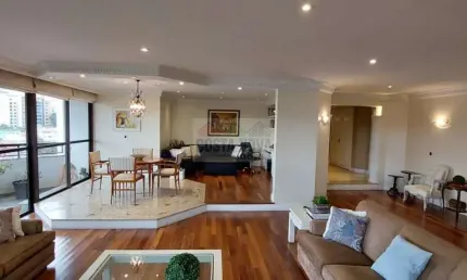 Apartamento à venda de alto padrão com vista para o vale do pacaembu, 4 suítes, 4 vagas com 300m²