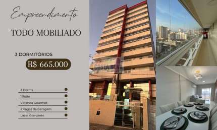 Apartamento á venda com 100m² e 3 quartos, sendo 1 suíte com 2 banheiros no bairro Aviação