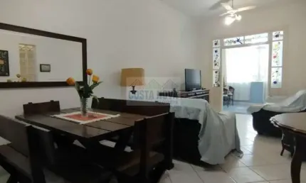 Apartamento de 118m² com 3 dormitórios, 2 banheiros e 1 vaga na Aparecida em Santos