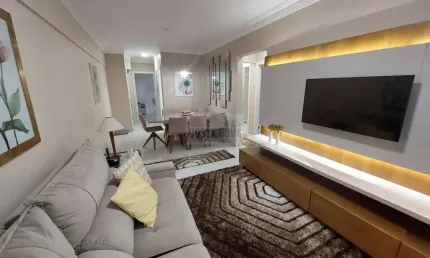 Majestoso Apartamento à Venda no Canto do Forte - Praia Grande/SP