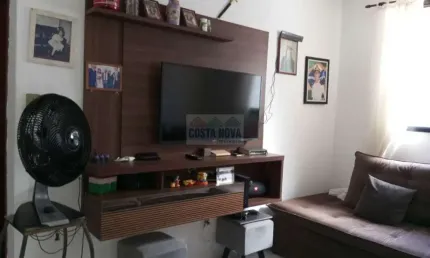 Apartamento com 54 m², 2 quartos, 1 banheiro, 1 vaga e 1 deposito, canto do forte