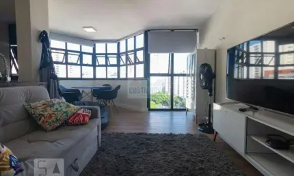 Apartamento flat à venda, 49 m², 1 quarto, 1 banheiro, com 1 vaga, bairro campo belo,