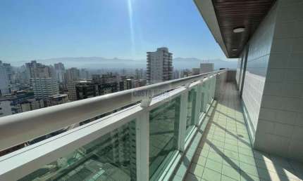 Apartamento  de 102 m² com 2 suítes  e 1 lavabo Vista Mar e Serra - Tupi
