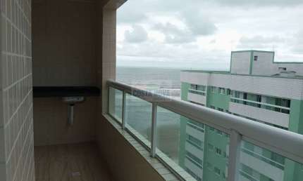 Apartamento de 77 m² Jardim real 2 quartos, 1 suite, 30 metros mar,  1 vaga, Vista  Mar, andar alto