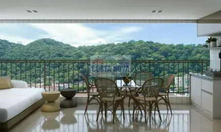 Apartamento à Venda no Forte - 2 Dormitórios com Suíte e Varanda Gourmet