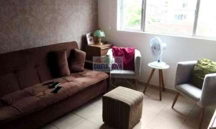 Apartamento a venda com 1 quarto, 1 banheiro, 1 vaga, com elevador. Bairro Canto do Forte