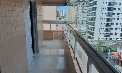 Apartamento à Venda de 89m²  de 03 Quarto - Guilhermina - Praia Grande - SP.
