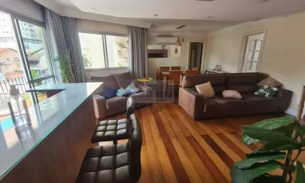 Apartamento a venda, 3 suítes, 3 vagas, sala com varanda, bairro Santana