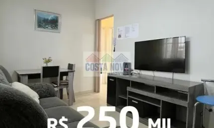 Apartamento com 1 dormitório,  1 banheiro, 1 vaga. amplo, mobiliado, porteira fechada, guilhermina