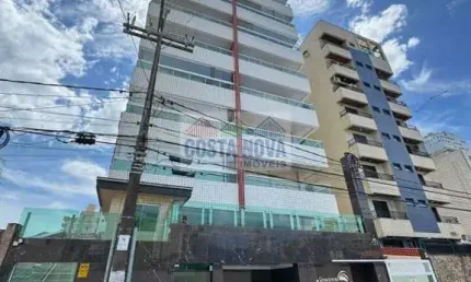 Apartamento 2 quartos sendo 1 suíte, 2 banheiros e 1 vaga. Lazer com piscina e pertinho do mar