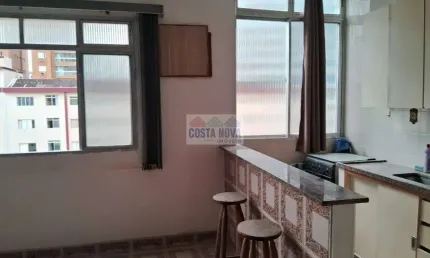 Kitnet à venda com 30m², 1 dormitório, 1 banheiro e 1 vaga, no bairro no Canto do Forte Praia Grande
