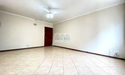Apartamento com 2 quartos sendo 1 suíte, 3 banheiros, 1 vaga, 110 m².  frente para praia do gonzaga