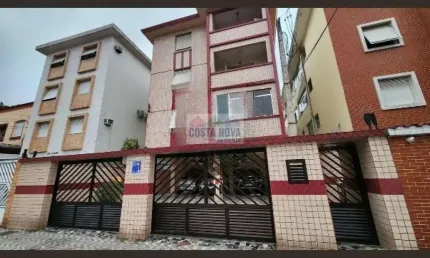 Apto térreo 2 dormitórios com quintal e 1 vaga no Boqueirão ? Excelente localização em Santos