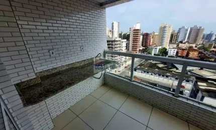 Apartamento com 2 Quartos e 1 Suíte na Vila Tupi em Praia Grande