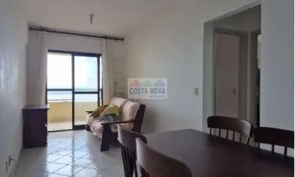Apartamento aviação 60m2 02 dormitórios - frente mar - mobiliado