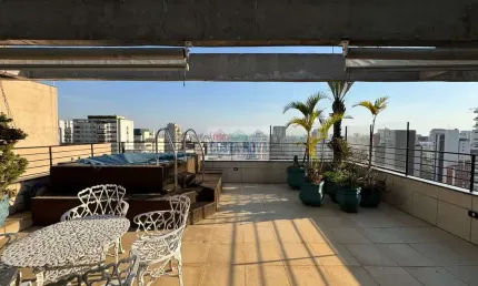 Cobertura exclusiva com vista Incrível, jacuzzi e varanda gourmet